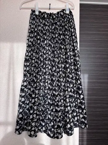 relume 플라워 프린트 롱 스커트 F 사이즈