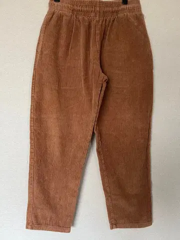 Cookman 브라운 코듀로이 팬츠 허리밴딩