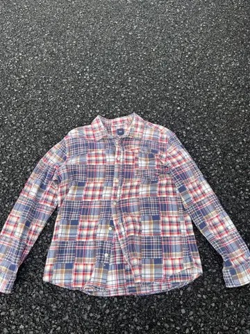 80s Gap 긴팔 플란넬 셔츠 L 사이즈
