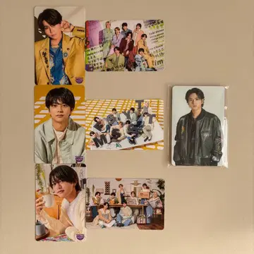 timelesz 레시피 오리지널 트레이딩 카드 세트