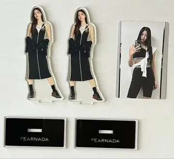 르세라핌 아크릴 스탠드 트레이딩 카드