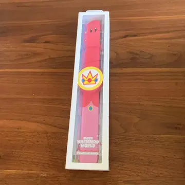 새상품급 슈퍼 닌텐도 월드 파워업 밴드 빨간색