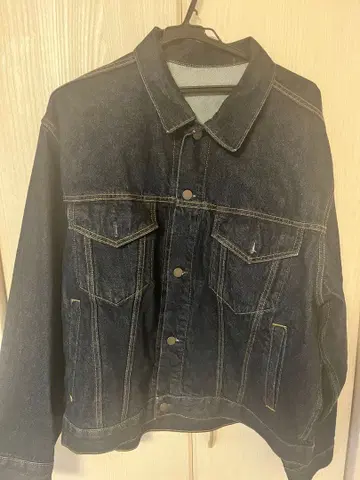 다크 데님 자켓