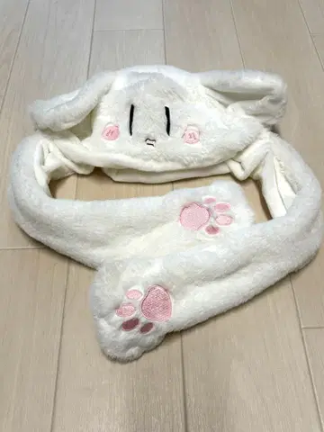 새상품급 마후마후 슈퍼 고양이 귀 후드