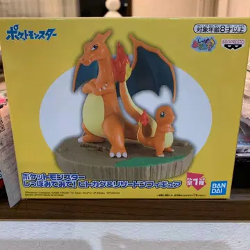 포켓몬스터 리자몽 파이리 피규어