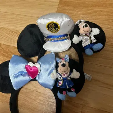 디즈니 머리띠 디즈니씨 15주년 미키 미니 레어품