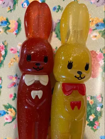 SWIMMER 토끼 칫솔 세트 레트로 스위머