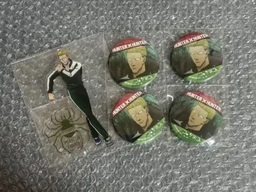 HUNTER x HUNTER 핑크스 아크릴 스탠드 캔뱃지 묶음 판매