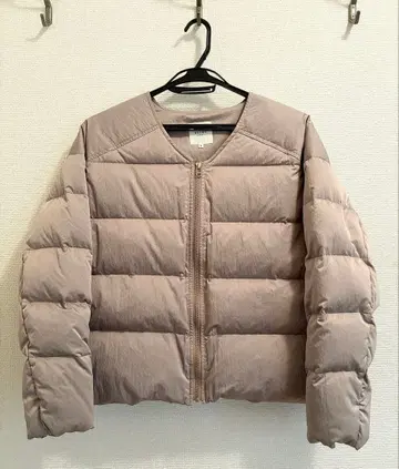 BEAMS HEART 다운 자켓 베이지 M