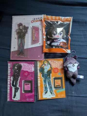 오리지널 캐릭터 아크릴 스탠드 세트