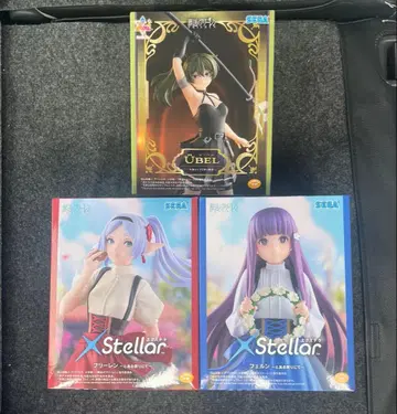 [ 3개 세트 ] 장송의 프리렌 프리렌, 페른, 유벨 피규어