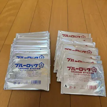 블루 록 트레이딩 스티커 미개봉 묶음 판매