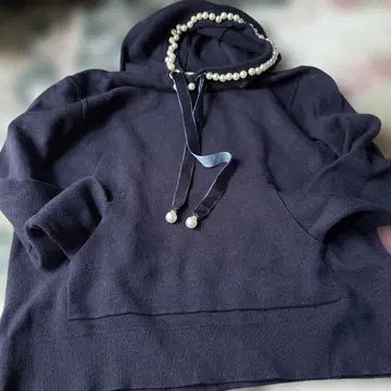 ROSIEE 빅 펄 후드 후드티