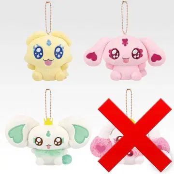 E상 요정 봉제 인형 마스코트 3개 세트