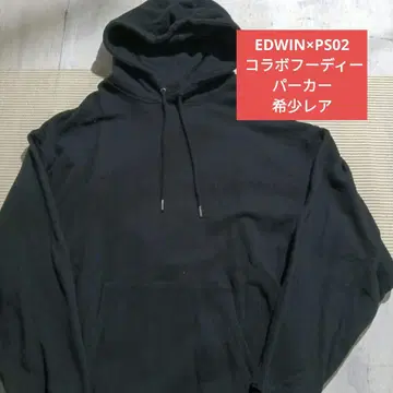W1206 EDWIN x PS02 콜라보 후드티 후디 레어