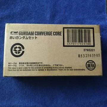GUNDAM CONVERGE CORE 빨간 건담 세트
