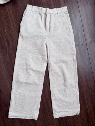 relume 와이드 팬츠 크림색 사이즈 36