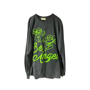 giugiu BeAngel 롱T 다크 그레이