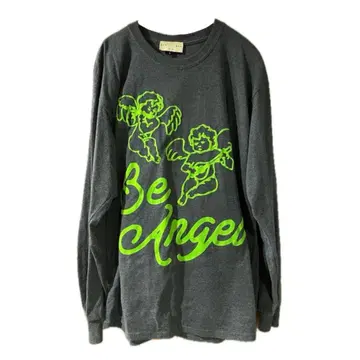 giugiu BeAngel 롱T 다크 그레이