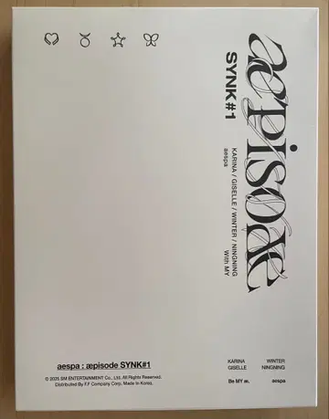 aespa aepisode SYNK#1 DVD