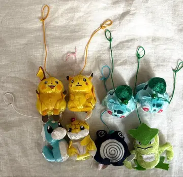 당시 물건 포켓몬스터 스즈나리 포켓몬 묶음 판매 마스코트 현 상태 물품