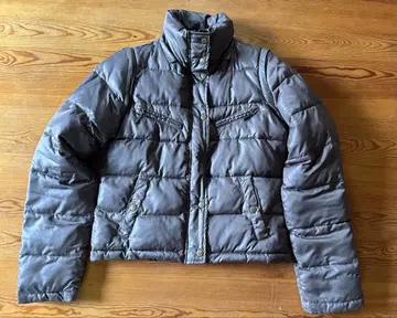 CECIL McBEE 브라운 숏 기장 다운 자켓