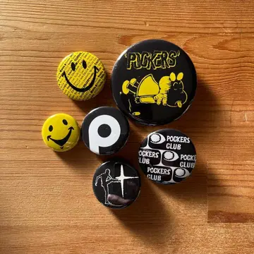 Pockers 핀 배지 7개 세트
