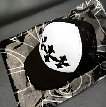 SUPPLIER 메쉬 캡 크로스 Cross Leather CAP