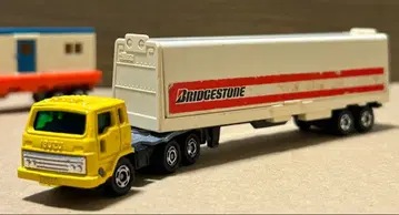 롱 토미카 이스즈 V12 윙 루프 트레일러 노랑 헤드