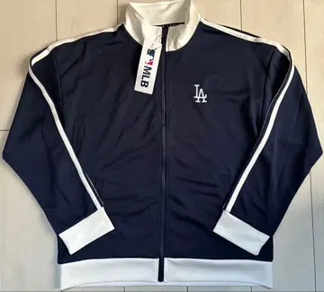 새상품 170cm MLB 다저스 지퍼 저리 트랙 자켓 네이비