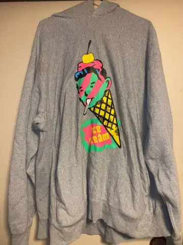 ICE CREAM BBC CONEMAN 후드티 XL 아이스크림