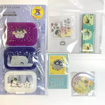 코우펜짱 폰 탭 비타트 스티커 캔뱃지