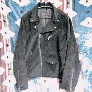 [ 새상품급 ] Amorte 블랙 라이더 자켓 L 사이즈