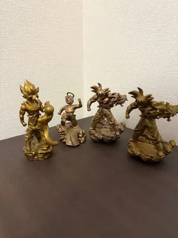 드래곤볼 피규어 4체 세트