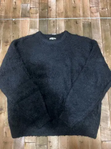 FREAK'S STORE 블랙 크루넥 니트