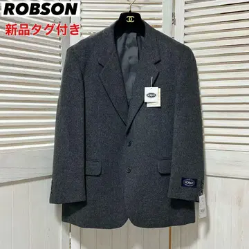새상품 ROBSON 카멜 울 테일러드 자켓 BE5 그레이