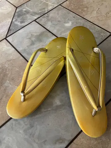 골드 조리 단풍 패턴 백화점 구매품