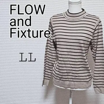 FLOW and Fixture 스트라이프 니트 LL