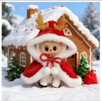 Labubu 루돌프 코스튬 옷 갈아입기 의류