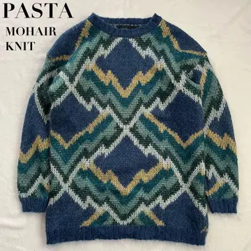 80s~90s PASTA 모헤어 니트 스웨터 여성용 USA 구제 의류