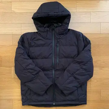 워크맨 워셔블 퓨전 다운 어반 후디 LL 다크 브라운