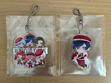 RAID OF DICE 아크릴 키링 2개 세트