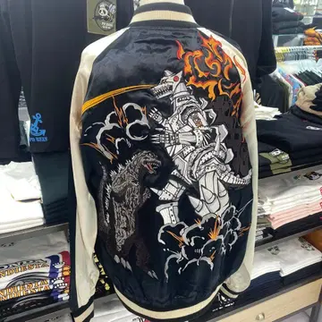 (17) 고질라 메카고질라 스카잔 리버서블 블랙