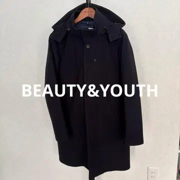 BEAUTY&YOUTH UNITED ARROWS 울 코트 네이비 S