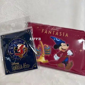 도쿄 디즈니 판타지아 에코백 핀 배지