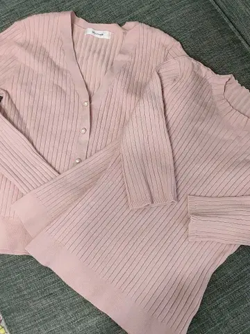 마이 스트라다 앙상블 가디건 니트 미사용 새상품