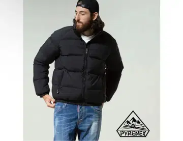 새상품급 피레넥스 PYRENEX 다운 자켓 블랙 M