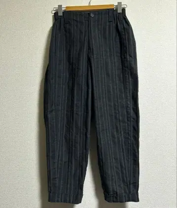 모 MOYURU 모유루 스트라이프 사루엘 이지 팬츠 벌룬 팬츠