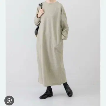 카구레 와이드 스퀘어 원피스