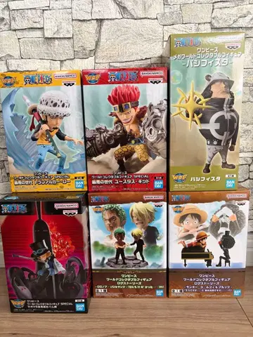 원피스 피규어 세트 6체 월드 컬렉션